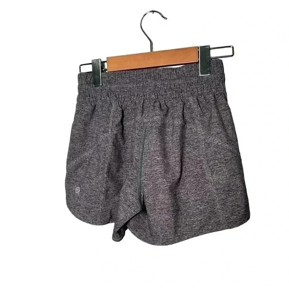 Lululemon Track That Short *5" Heather Lux Multi  Black 4 - Picture 4 of 8